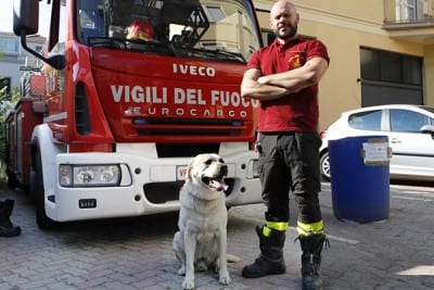 RUBEN UN CANE VIGILE DEL FUOCO 017